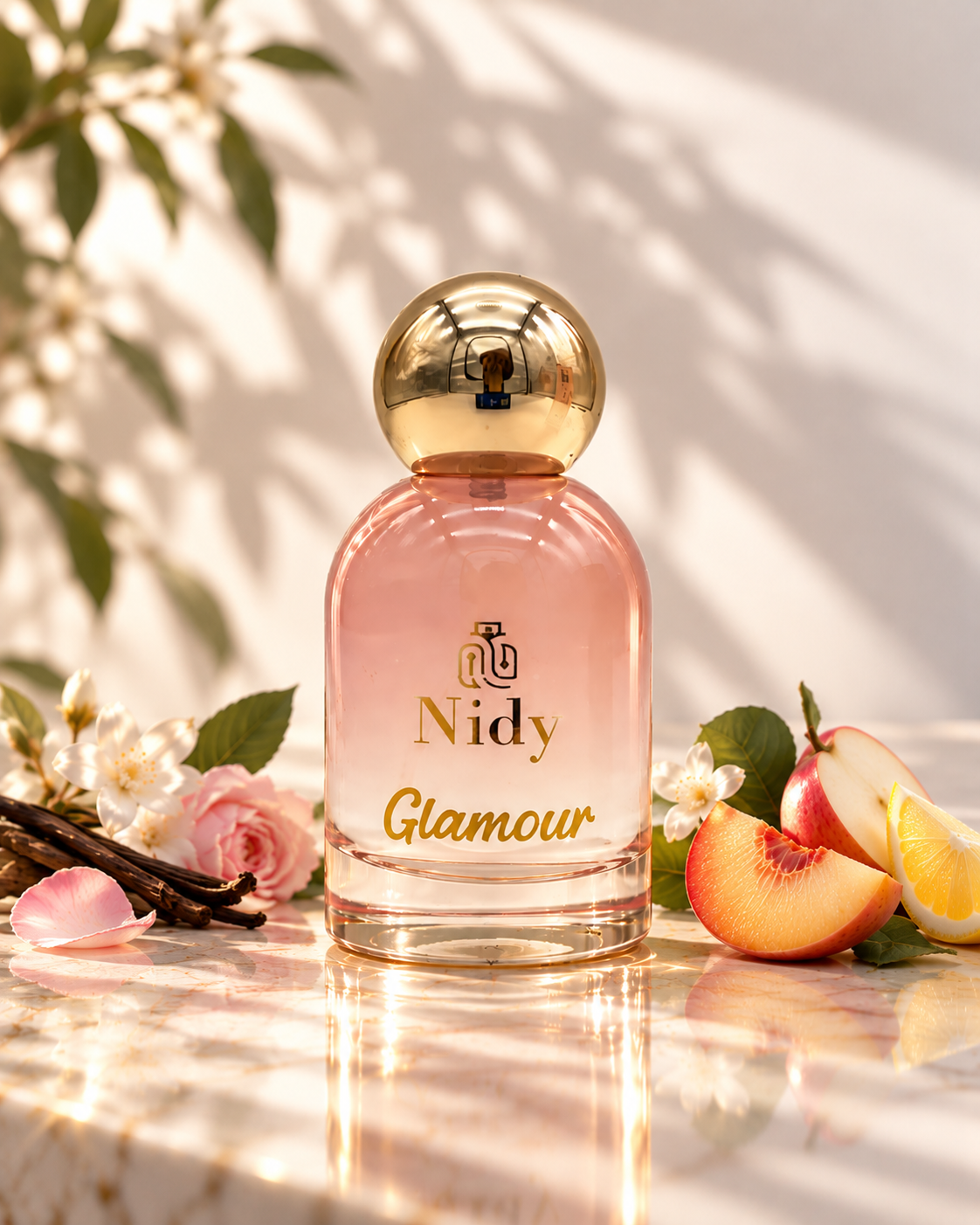 nidy glamour perfume still life